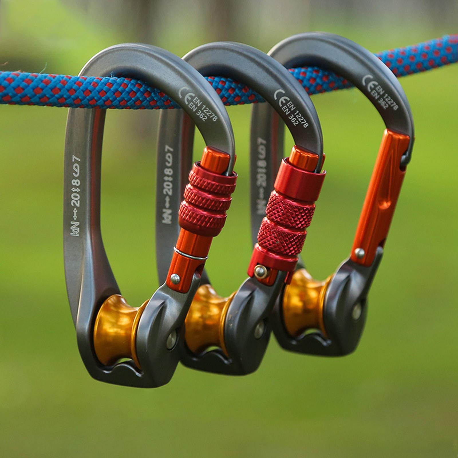 Carabiner Locking D - Замок-карабин для альпинизма, D-образное кольцо, аксессуары