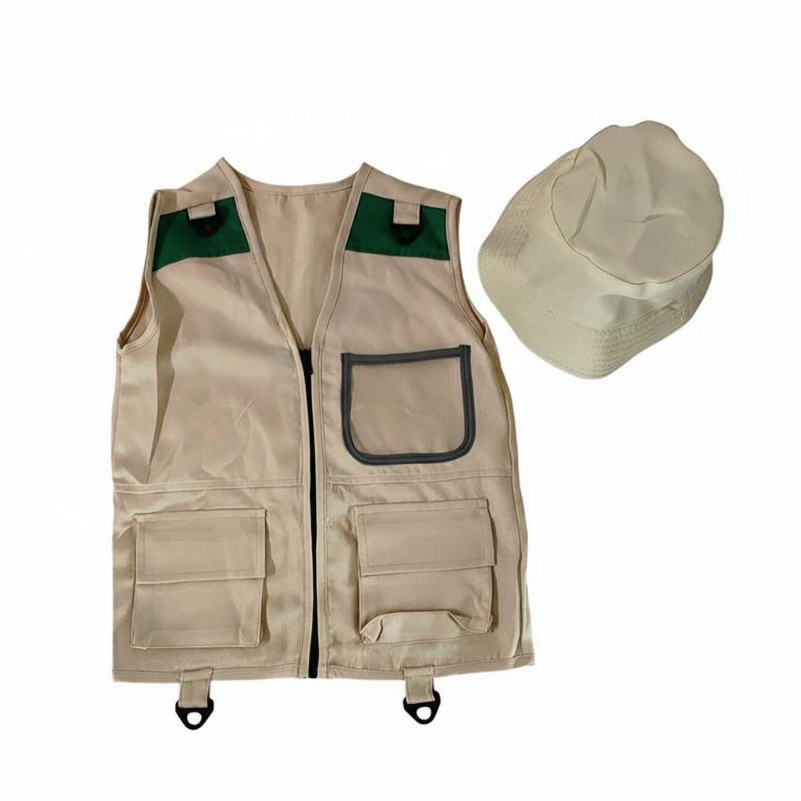 Outdoor Adventure Kit For Boys - Детский жилет исследователя, костюм для приключений,