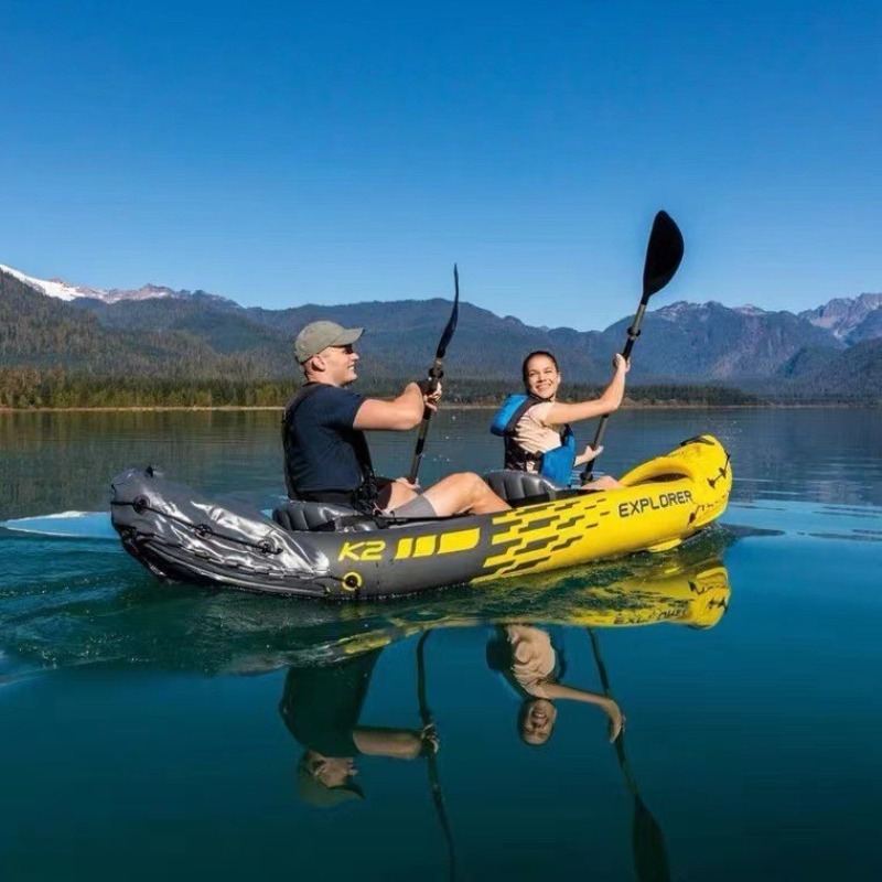 Outdoor Adventure Rafting - Надувная лодка для двух человек, рафт,