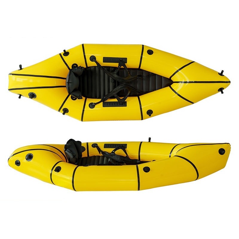 Outdoor Adventure Rafting - Надувная рыбацкая лодка, одноместный каяк, портативное
