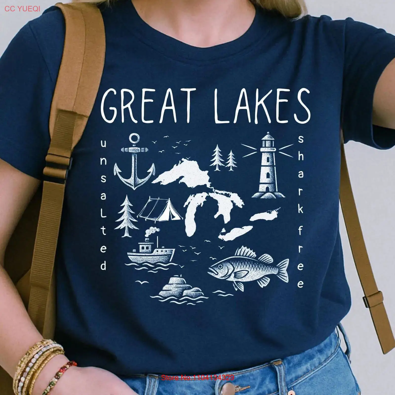 Outdoor Adventure Wear - Футболка-джерси Great Lakes Adventure для любителей