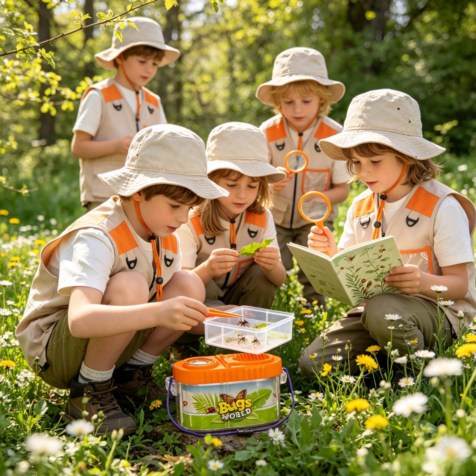 Outdoor Adventure Kit For Boys - Детский набор для приключений с увеличительным