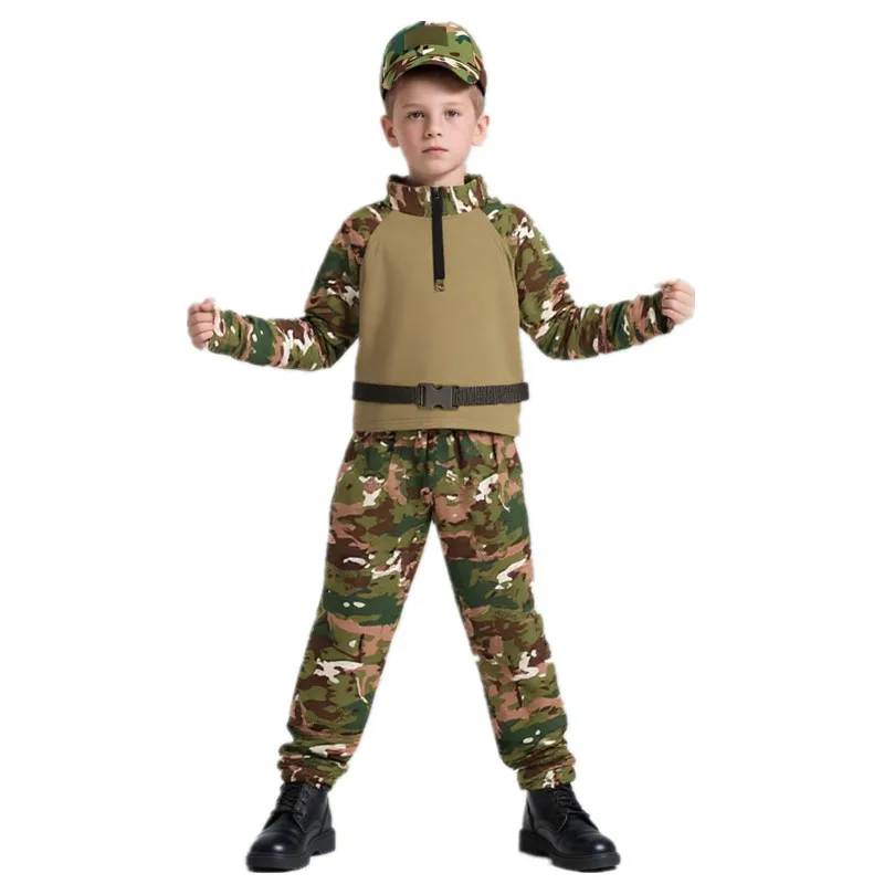 Outdoor Adventure Wear - Камуфляжный костюм лягушки для детей и