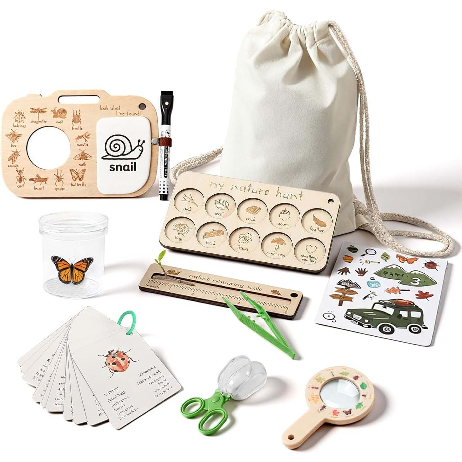 Outdoor Adventure Kit For Boys - Набор для ловли насекомых для детей