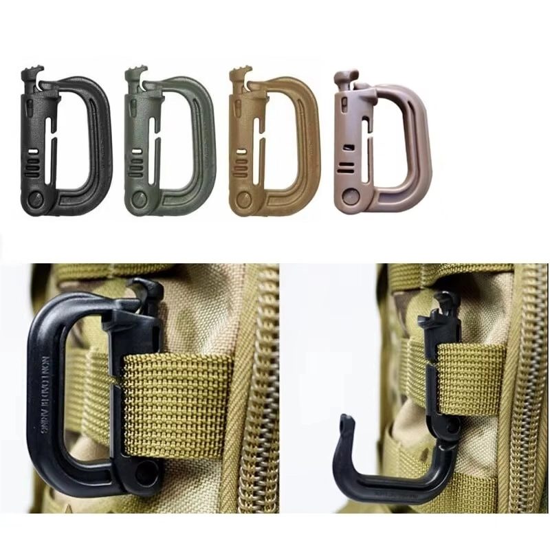 Carabiner Locking D - 2 шт. тактических карабина MOLLE с