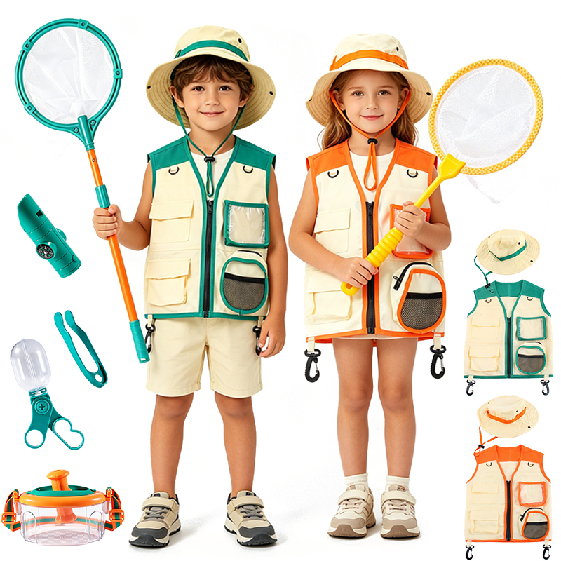Outdoor Adventure Kit For Boys - Набор для приключений Nature Explorer: шляпа,