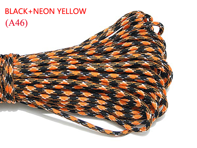Паракорд 550, 1 шт., 23 цвета, – обзор и цена Paracord 550 Feet