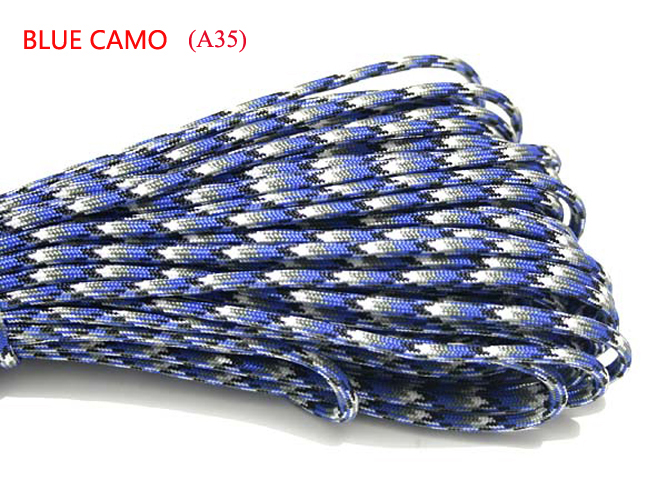 Паракорд 550, 1 шт., 23 цвета, – обзор и цена Paracord 550 Feet