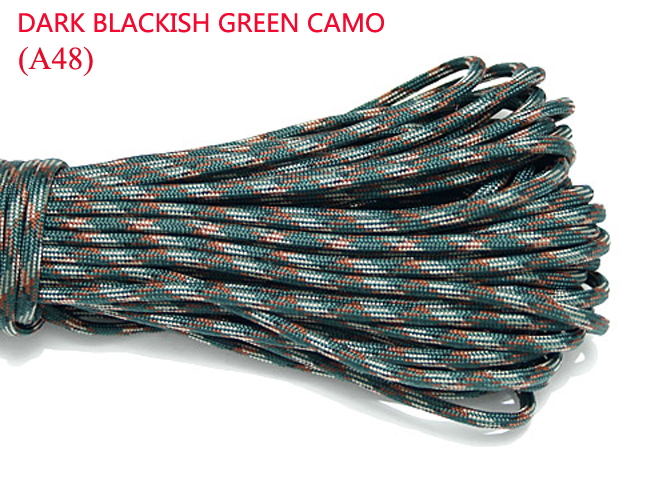 Паракорд 550, 1 шт., 23 цвета, – обзор и цена Paracord 550 Feet
