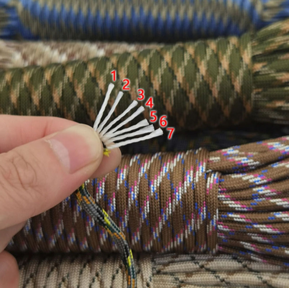 1 шт. паракорд 550, парашютный – обзор и цена Paracord 550 Feet