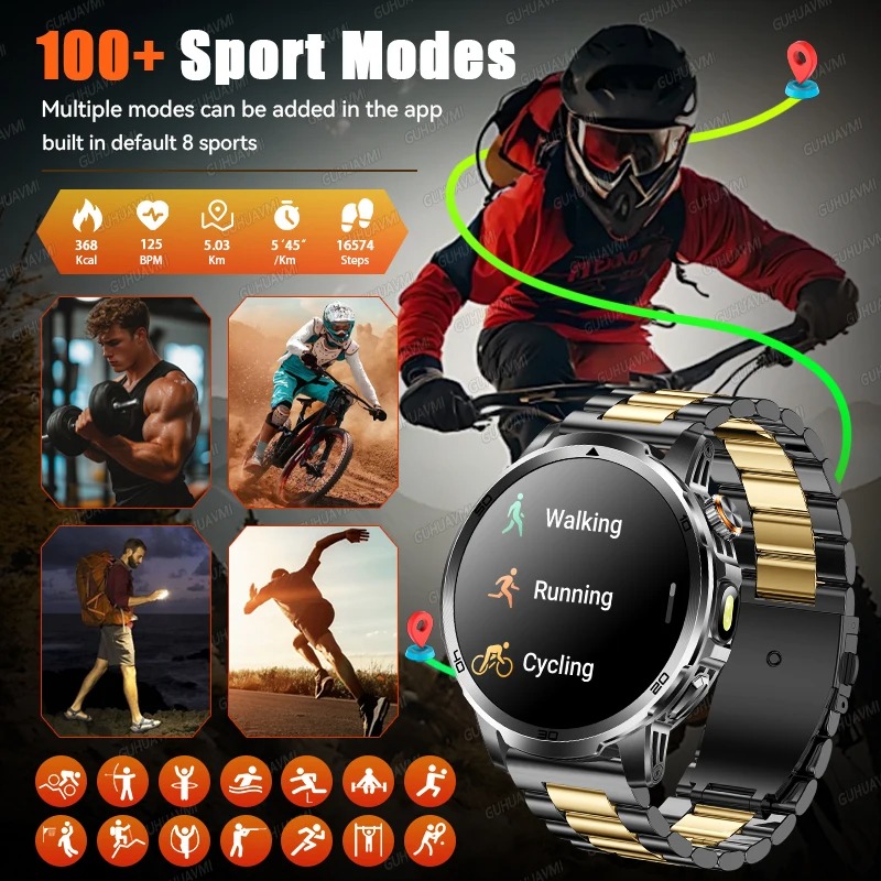 Новые военные смарт-часы для м – обзор и цена Outdoor Adventure Sports