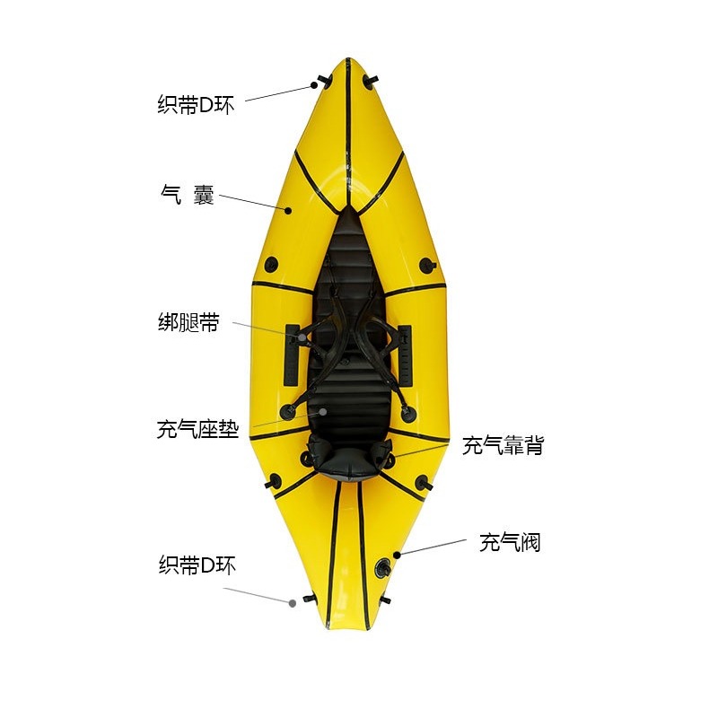 Надувная рыбацкая лодка, одном – обзор и цена Outdoor Adventure Rafting
