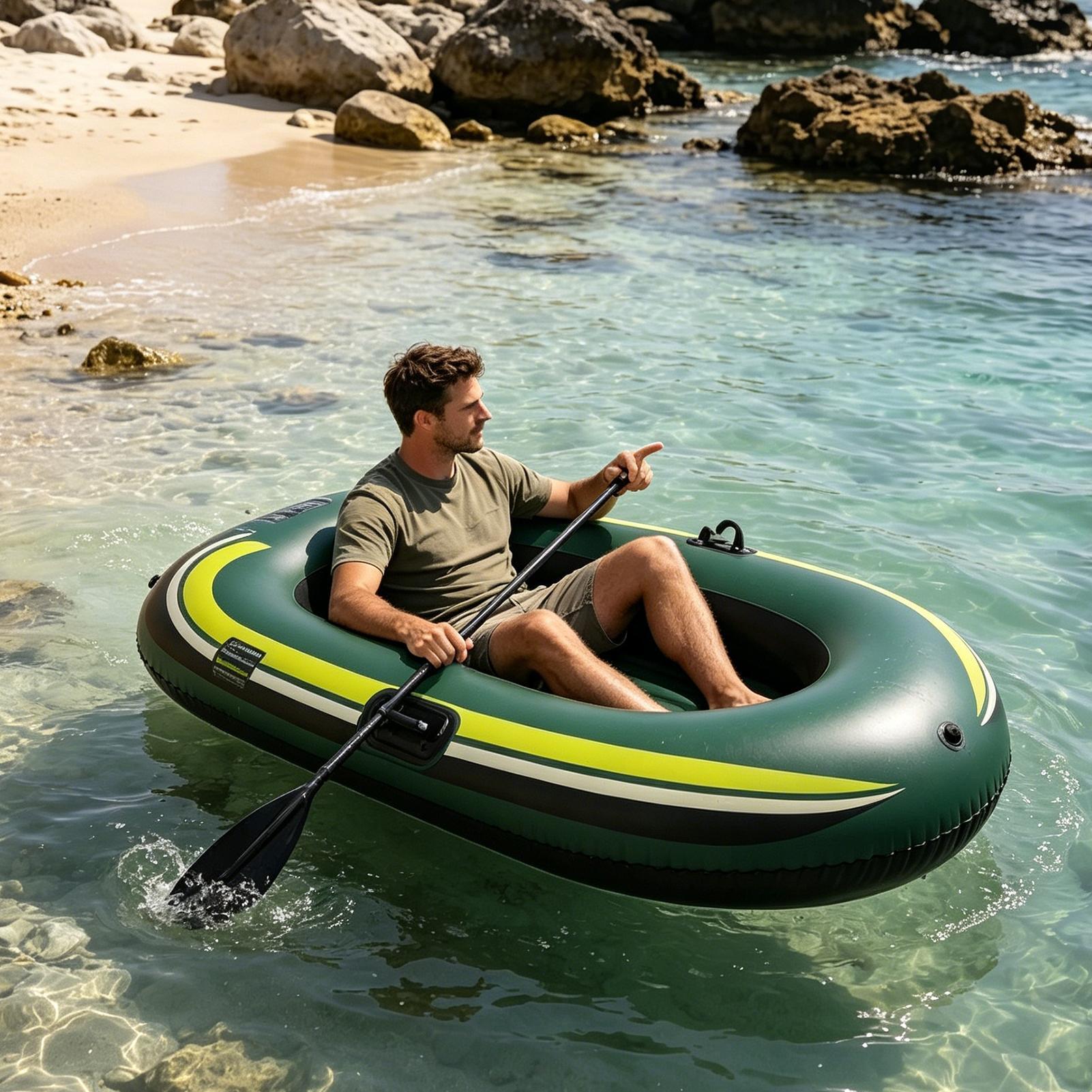 Надувная лодка из утолщенного  – обзор и цена Outdoor Adventure Rafting