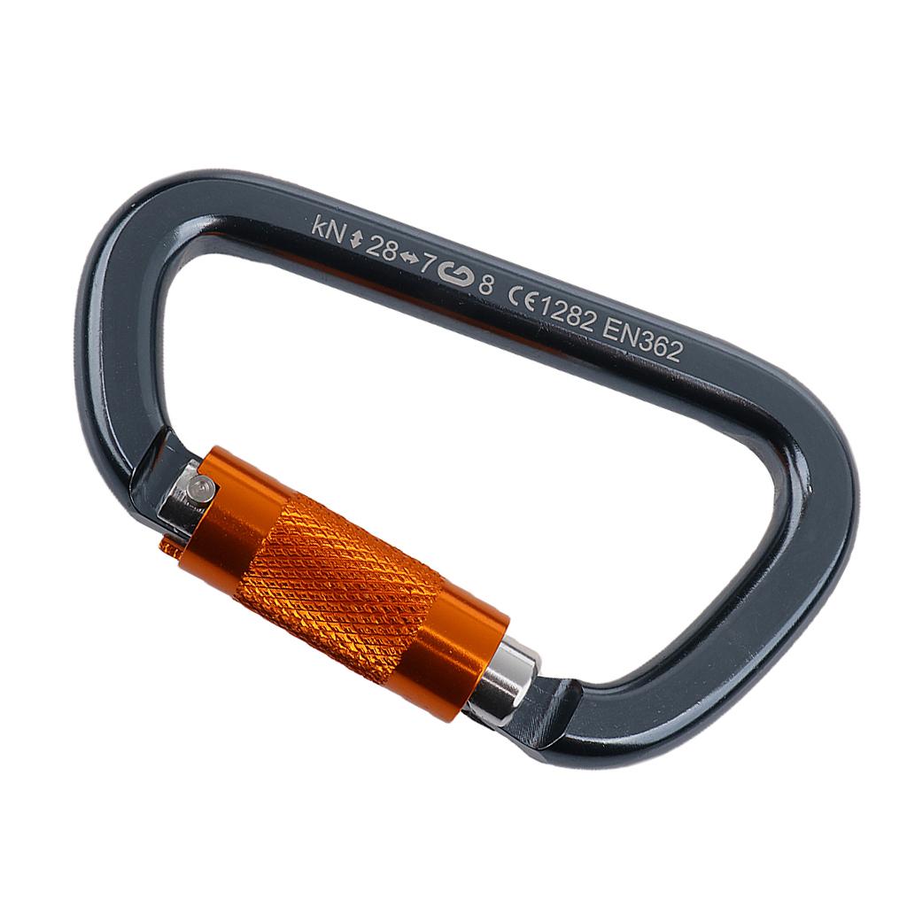 Алюминиевый карабин D-образной – обзор и цена Carabiner Locking D