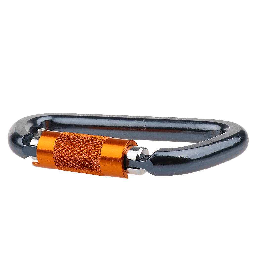 Алюминиевый карабин D-образной – обзор и цена Carabiner Locking D