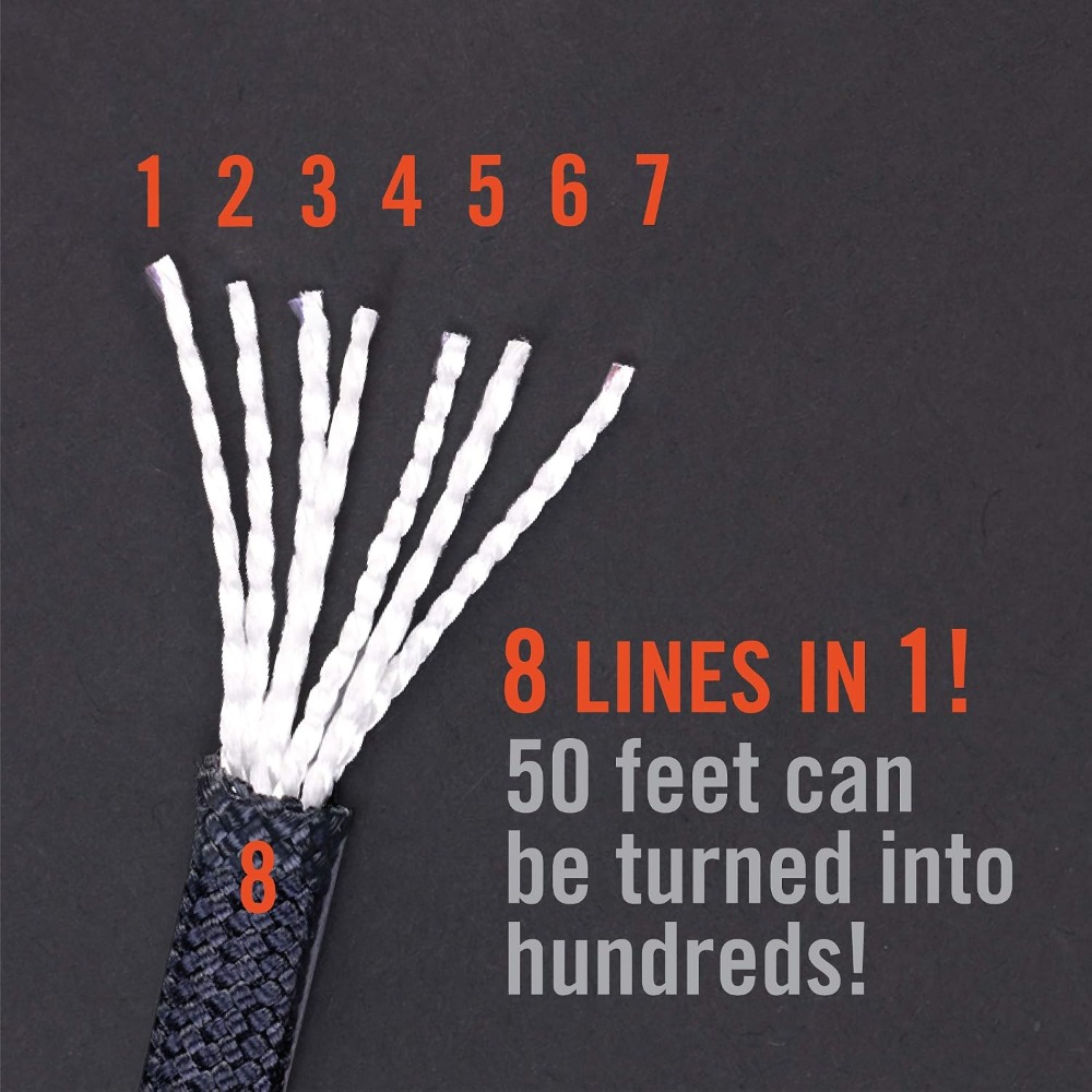 Паракорд 550, 100 футов, 7-жил – обзор и цена Paracord 550 Feet