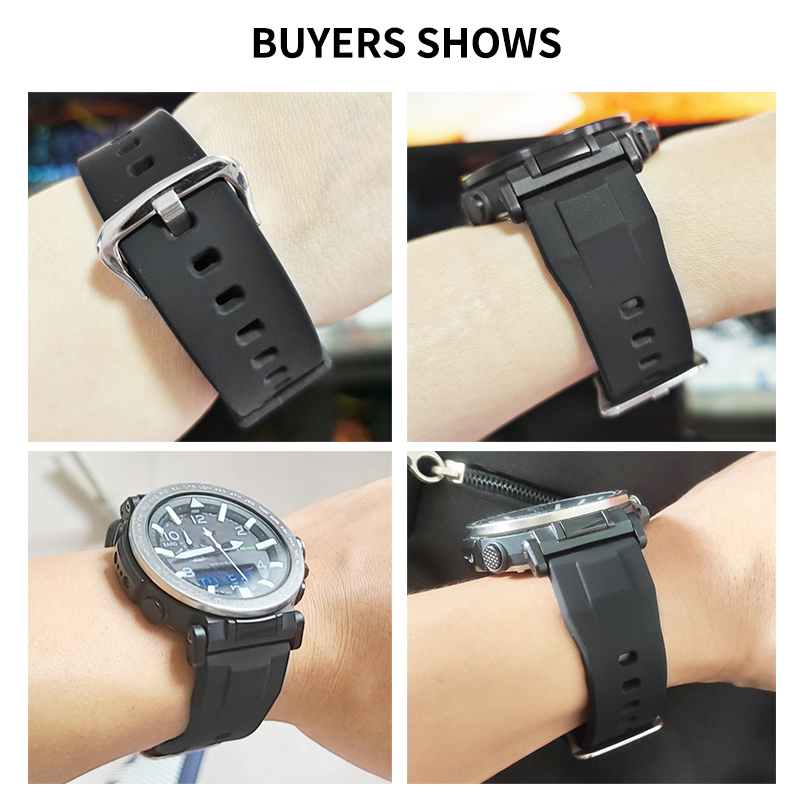 Ремешок силиконовый для Casio  – обзор и цена Outdoor Adventure Series