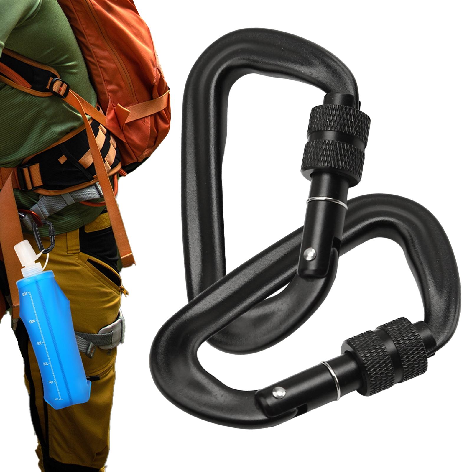2 шт. карабины из высокопрочно – обзор и цена Carabiner Locking D