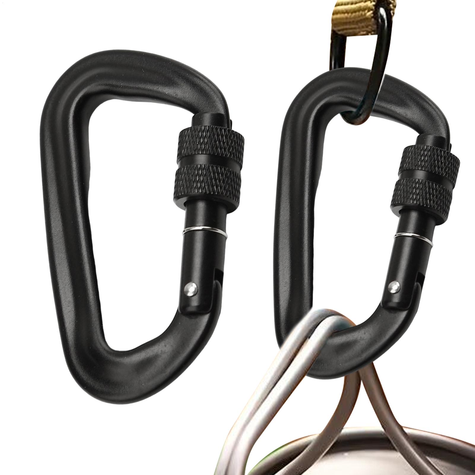 2 шт. карабины из высокопрочно – обзор и цена Carabiner Locking D