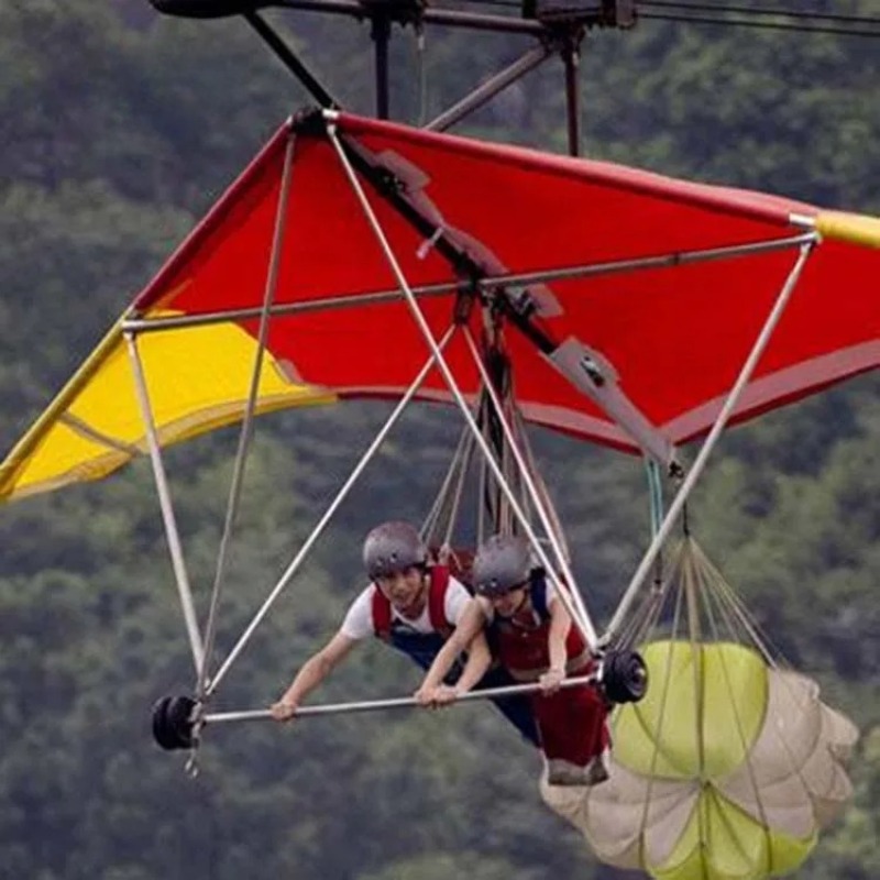 Аттракцион для активного отдых – обзор и цена Outdoor Adventure Zipline