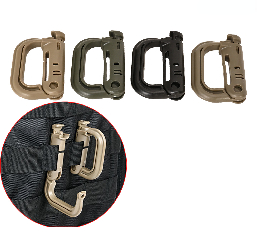 2 шт. тактических карабина MOL – обзор и цена Carabiner Locking D