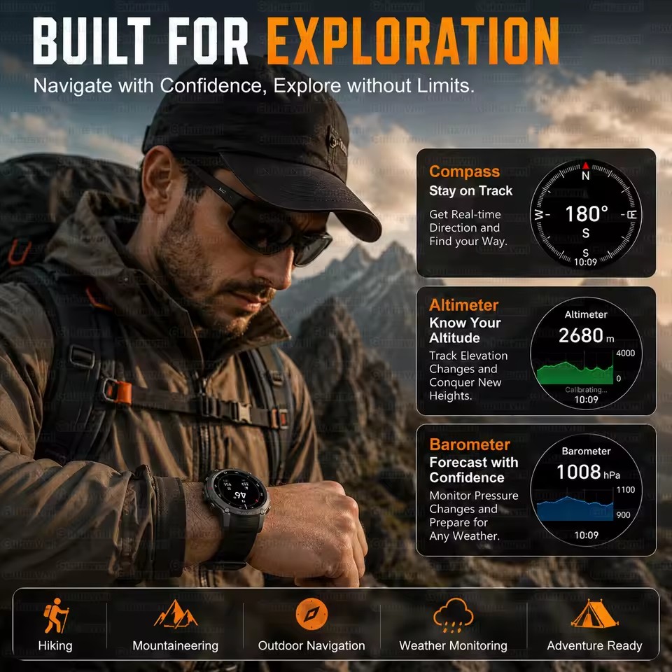 Новые умные часы для активного – обзор и цена Outdoor Adventure World